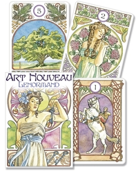 Art Nouveau Lenormand Oracle, by Lo Scarabeo