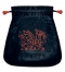 Dragons Velvet Bag