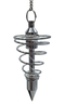 Silver Spiral Pendulum