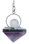 Amethyst Pyramid Pendulum