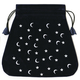 Moon and Stars Velvet Bag