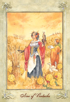 Nine of Pentacles