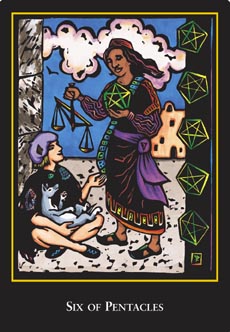 Six of Pentacles