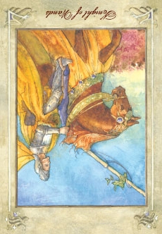 Knight of Wands - Reversed