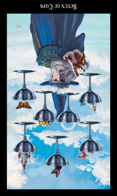 Seven of Cups - Reversed