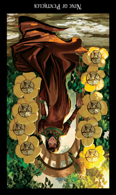 Nine of Pentacles - Reversed