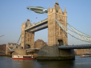 UFO over London