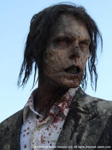 Zombie from the new AMC series The Walking Dead