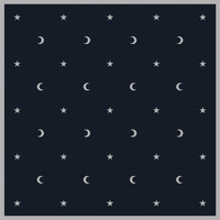 Moon & Stars Velvet Cloth