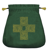 Celtic Cross Velvet Bag