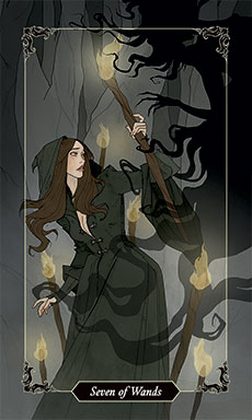Seven of Wands