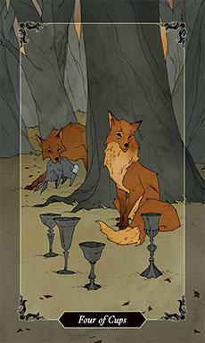 Four of Cups
