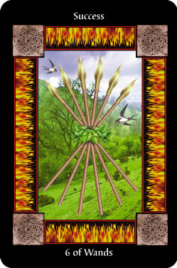 6 of Wands