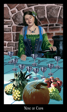 Nine of Cups