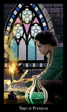 Three of Pentacles