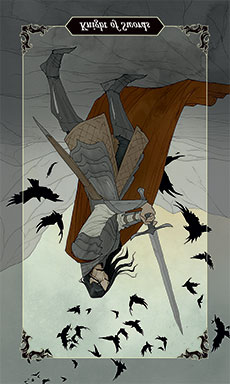 Knight of Swords - Reversed