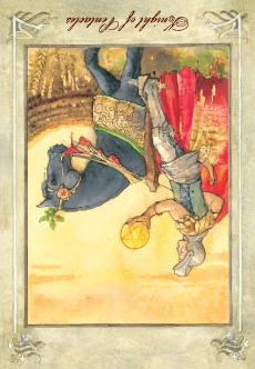 Knight of Pentacles - Reversed