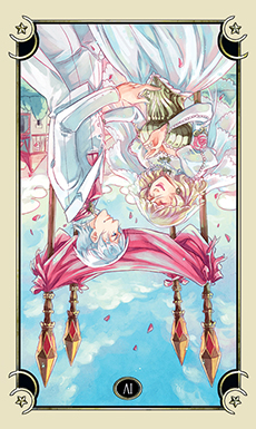 Mystical Manga Tarot card example