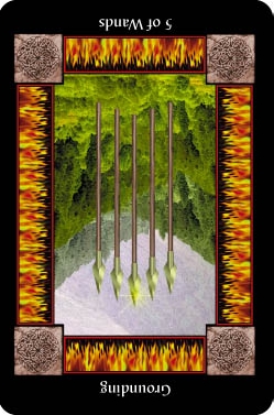 5 of Wands - Reversed