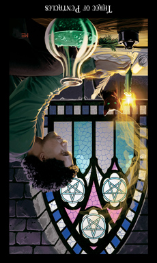 Three of Pentacles - Reversed
