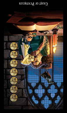 Eight of Pentacles - Reversed