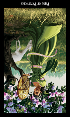 Page of Pentacles - Reversed