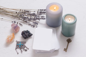 Tarot Cards and Candles