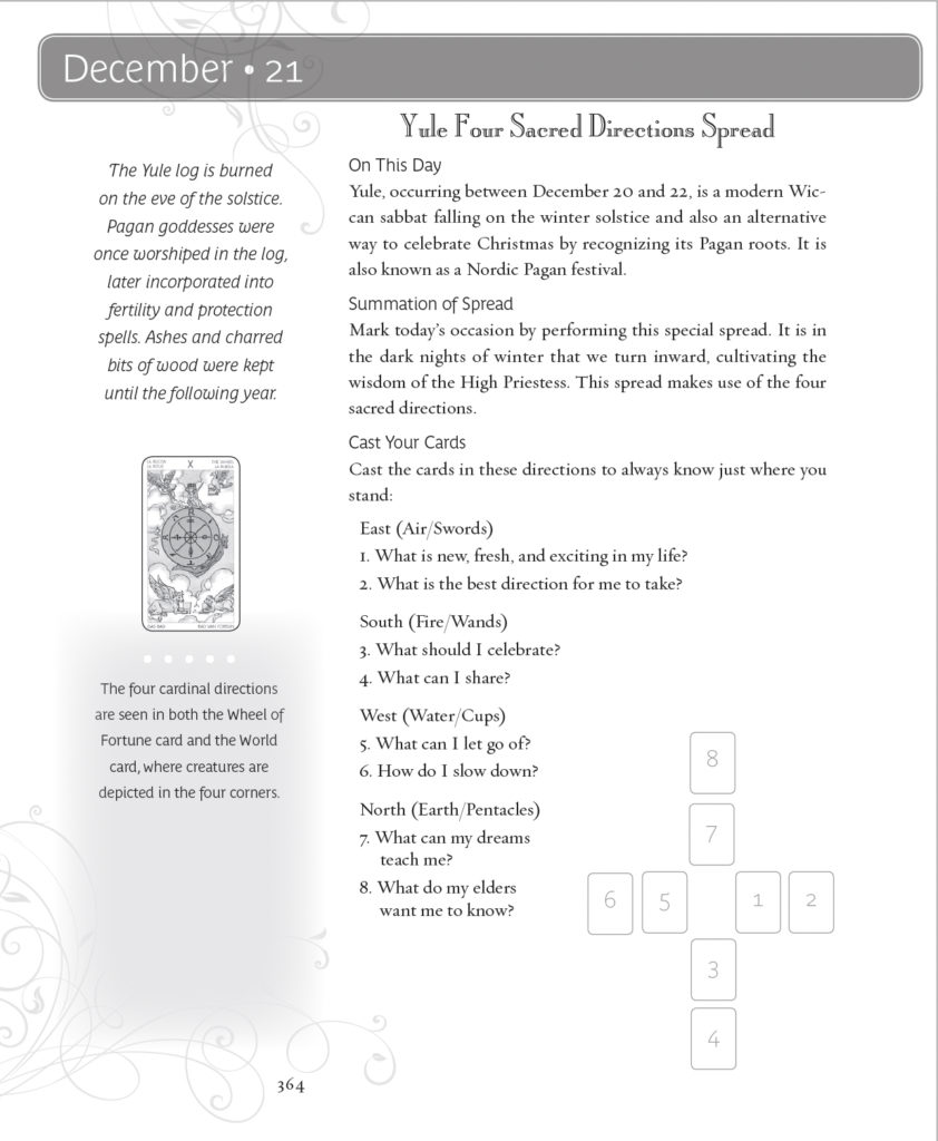 A tarot spread for yule llewellyn unbound